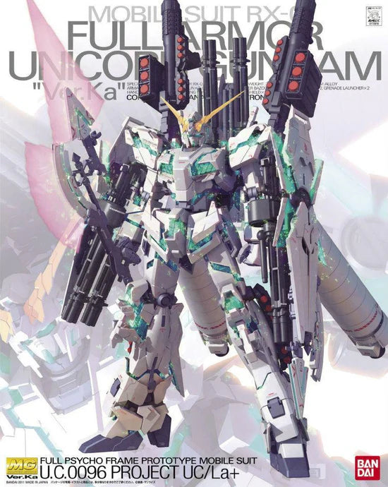 Bandai MG 1/100 RX-0 Full Armor Unicorn Gundam Ver.Ka