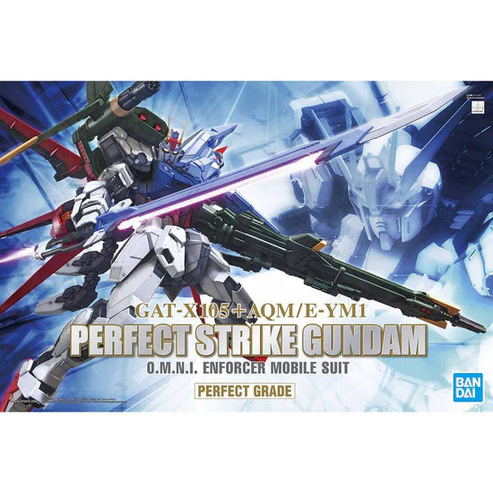 Bandai PG 1/60 GAT-X105+AQM/E-YM1 Perfect Strike Gundam