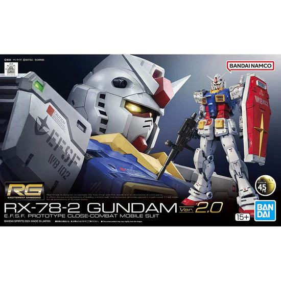 Bandai RG 1/144 #40 RX-78-2 Gundam (Ver. 2.0)