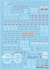 EVO [Square Cat] Bandai MG EX-S 1.5 Waterslide Decals