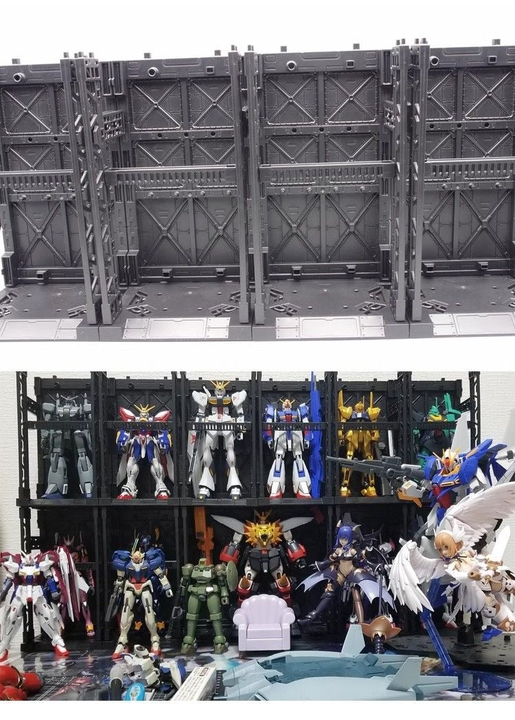 Yamada Gundam Connectable Display Base for 1/144 Plastic Model Gunpla Storage