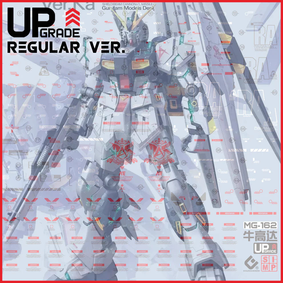 EVO MG Nu Gundam [Ver. Ka] Waterslide Decals [Regular Ver.]