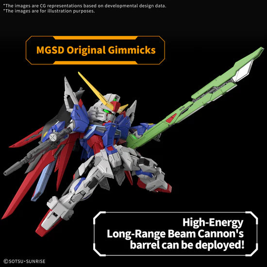 PRE-ORDER MGSD Destiny Gundam
