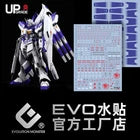 EVO MG Hi-Nu Gundam RX-93-v2 Waterslide Decals - Amuro Custom (UV Reactive)