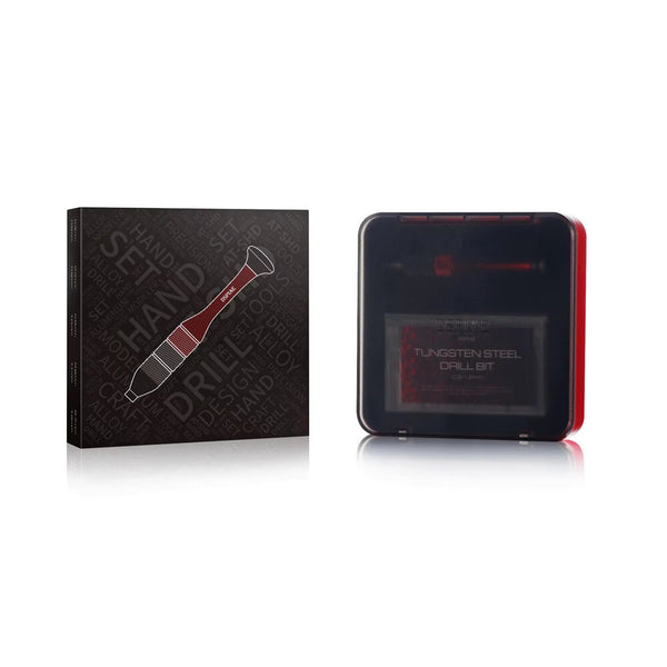 DSPIAE  AT-SHD Aluminum Hand Drill Set with 10 Tungsten Drill Bits