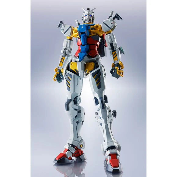 Bandai Mobile Suit Gundam GQuuuuuuX Metal Robot Spirits White Gundam Action Figure
