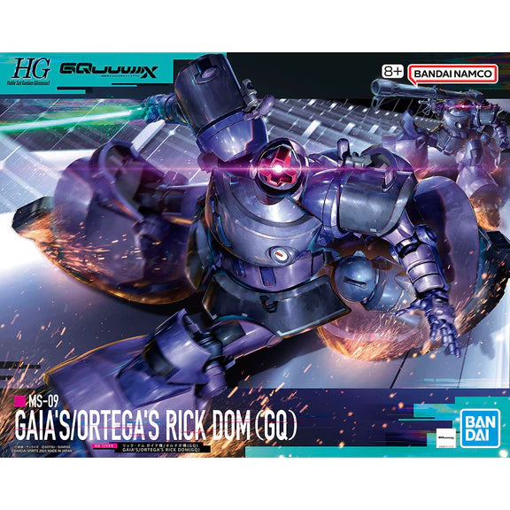 Bandai HGGQ 1/144 #9 Gaia's/Ortega's Rick Dom (GQ)