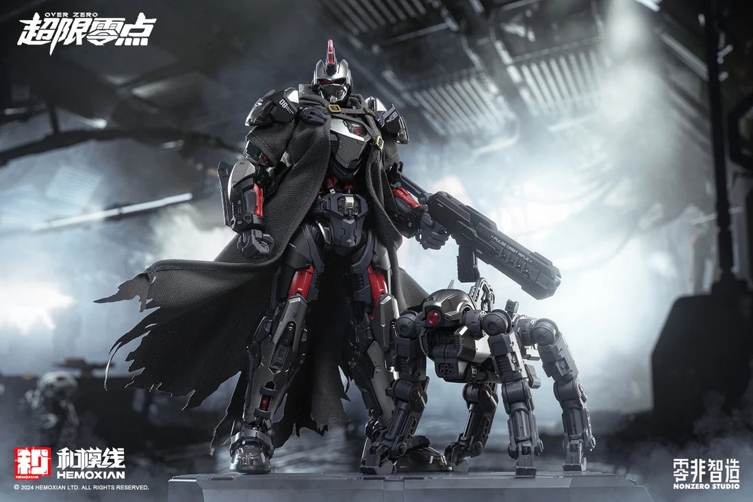 Hemoxian Over Zero Tastier + Mechanical Dog + Maintenance Platform Full Set 1:10 Scale Plastic Model Kits Action Figures