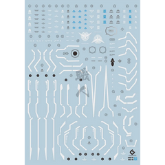 EVO MG Gundam 00 Qan[T] Full Saber Waterslide Decals [UV]