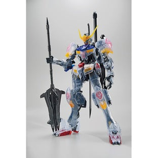 Bandai MG 1/100 THE GUNDAM BASE LIMITED GUNDAM BARBATOS [CLEAR COLOR]