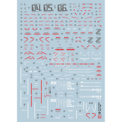 EVO MG FAZZ [Ver.Ka] Waterslide Decals [UV]