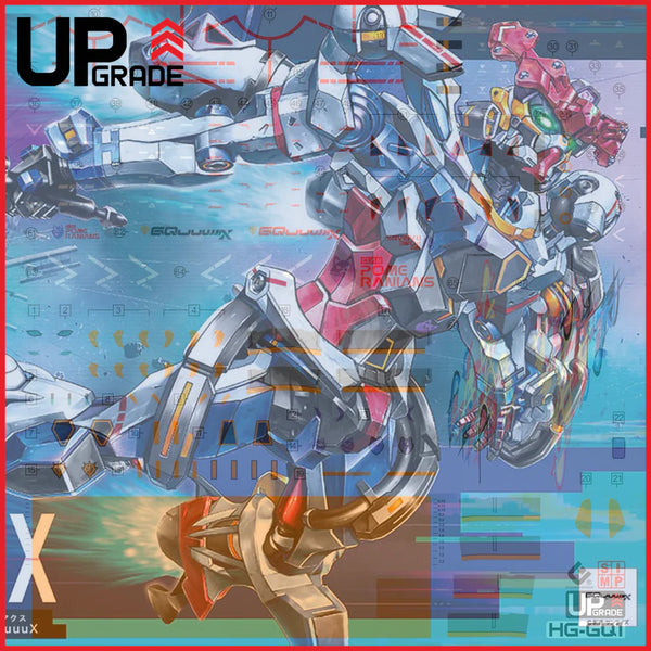 EVO HG GQuuuuuuX Waterslide Decals [UV]