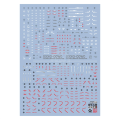 EVO MGSD Wing Gundam Zero EW Waterslide Decals [UV]