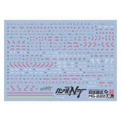 EVO MG Narrative Gundam Ver.Ka Waterslide Decals [UV]