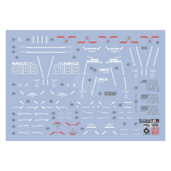 EVO MG ZZ / Enhanced ZZ Gundam Ver.Ka Waterslide Decals [UV]