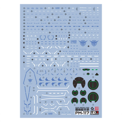 EVO MG Avalanche Exia Dash Waterslide Decal [UV]
