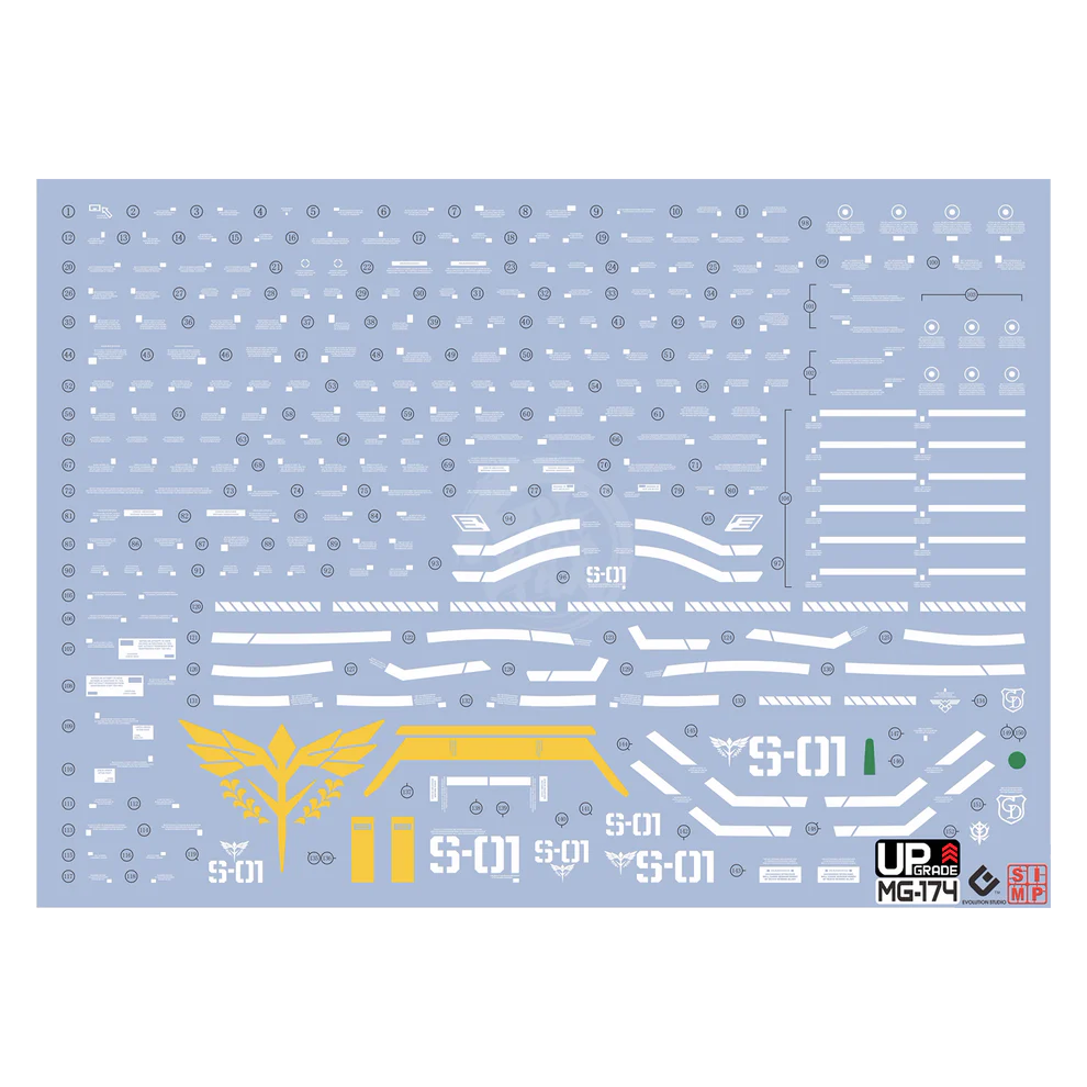 EVO MG Sazabi Ver.Ka Waterslide Decals [Regular Ver.]