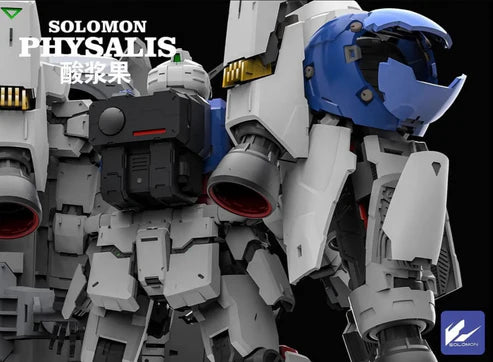 Solomon 1/100 MG RX-78GP02A Gundam Physalis Model Kit, MLRS BACKPACK + CLEAR ARMOR SET