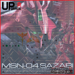 EVO RG Sazabi Waterslide Decals [Regular Ver + Side FF]