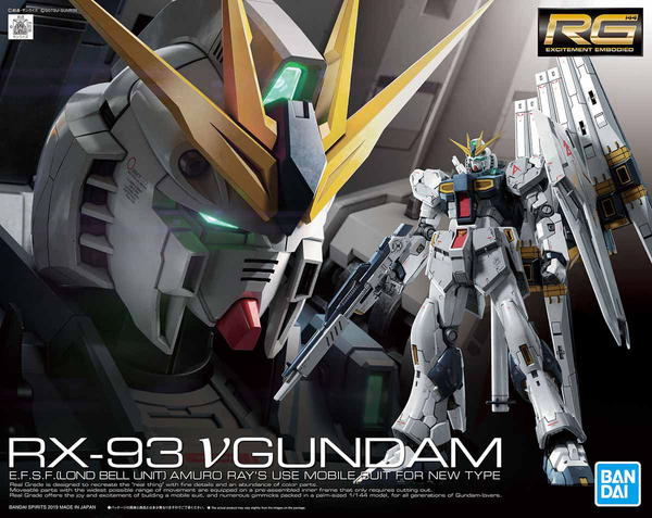 Bandai RG 32 1/144 RX-93 Nu Gundam