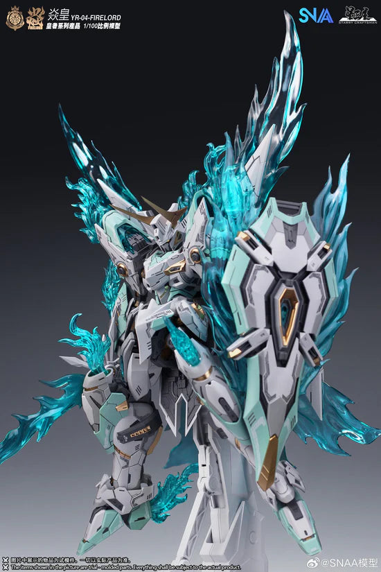 SNAA Emperor Series YR-04 Particle Awakening Armament F.P.A.A. Fire Lord 1/100 Scale Model Kit