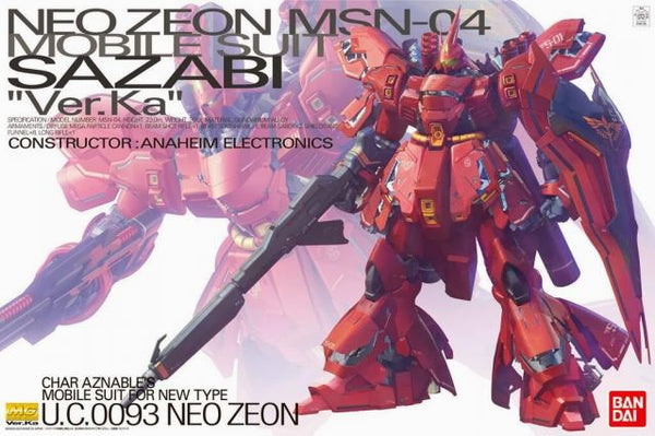 Bandai MG 1/100 Neo Zeon MSN-04 Sazabi Ver. Ka