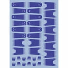 EVO MG Hi-Nu Gundam RX-93-v2 Waterslide Decals - Amuro Custom (UV Reactive)