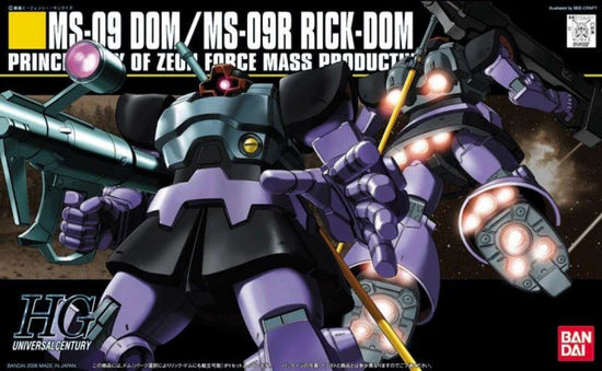 Bandai HGUC 1/144 #59 MS-09 Dom / MS-09R Rick-Dom